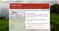 Desktop Screenshot of glendacooper.blogspot.com