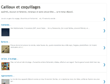 Tablet Screenshot of caillouxetcoquillages.blogspot.com