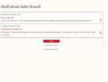 Tablet Screenshot of juliehowelluk.blogspot.com