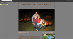 Desktop Screenshot of deschampsfamily.blogspot.com