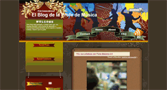 Desktop Screenshot of elblogdelaprofedemusica.blogspot.com