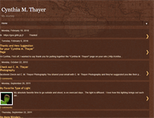 Tablet Screenshot of cmthayer.blogspot.com