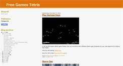 Desktop Screenshot of free-games-tetris.blogspot.com