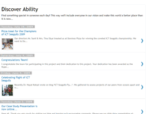 Tablet Screenshot of discoveringability.blogspot.com