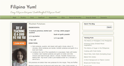 Desktop Screenshot of filipinoyum.blogspot.com