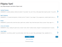 Tablet Screenshot of filipinoyum.blogspot.com