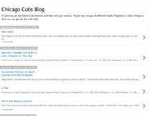 Tablet Screenshot of cubsblog-cubbiefan07.blogspot.com