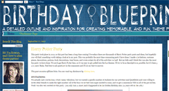 Desktop Screenshot of birthdayblueprint.blogspot.com