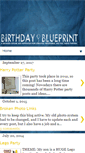 Mobile Screenshot of birthdayblueprint.blogspot.com