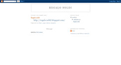 Desktop Screenshot of guide-soldi-facili.blogspot.com