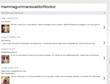 Tablet Screenshot of mammagummans-waldorfdockor.blogspot.com