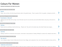 Tablet Screenshot of coloursforwomen.blogspot.com