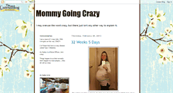 Desktop Screenshot of mommygoingcrazy.blogspot.com