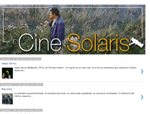 Tablet Screenshot of elcinedesolaris.blogspot.com