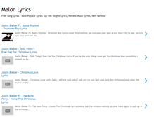 Tablet Screenshot of melonlyrics.blogspot.com