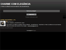 Tablet Screenshot of charmecomelegancia.blogspot.com