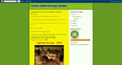 Desktop Screenshot of centroculturalgangazumba.blogspot.com