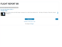 Tablet Screenshot of flightreportbr.blogspot.com