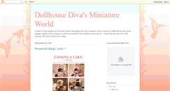 Desktop Screenshot of dollhousediva.blogspot.com