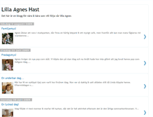 Tablet Screenshot of lillaagnes.blogspot.com