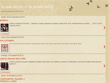 Tablet Screenshot of lacasadelte-latiendadelte.blogspot.com