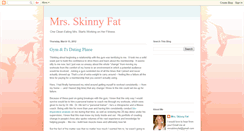 Desktop Screenshot of mrsskinnyfat.blogspot.com