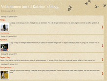 Tablet Screenshot of katrinesinblogg123.blogspot.com