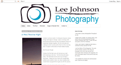 Desktop Screenshot of leejohnsonphotography.blogspot.com