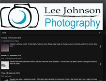 Tablet Screenshot of leejohnsonphotography.blogspot.com