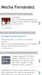 Mobile Screenshot of mechafernandez.blogspot.com