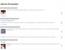 Tablet Screenshot of mechafernandez.blogspot.com