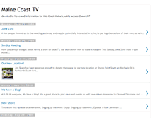 Tablet Screenshot of mainecoasttv.blogspot.com