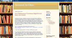 Desktop Screenshot of accusedinohio.blogspot.com