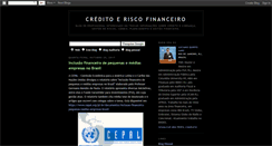 Desktop Screenshot of creditoerisco.blogspot.com