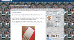 Desktop Screenshot of ahappierhealthierme.blogspot.com