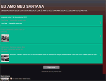 Tablet Screenshot of amomeusantana.blogspot.com