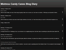 Tablet Screenshot of mistress-candy.blogspot.com