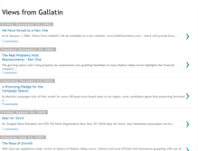 Tablet Screenshot of gallatinviews.blogspot.com