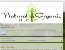 Tablet Screenshot of naturalorganicbody.blogspot.com