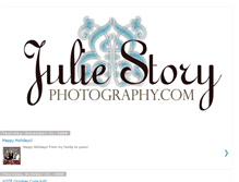 Tablet Screenshot of juliestoryphotography.blogspot.com