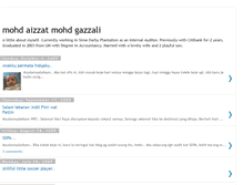 Tablet Screenshot of aizzatgazzali.blogspot.com