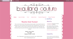 Desktop Screenshot of beaullana.blogspot.com