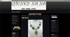 Desktop Screenshot of chunkynana.blogspot.com