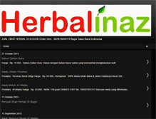 Tablet Screenshot of herbalinaz.blogspot.com