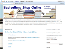 Tablet Screenshot of bestsellers-shop-online.blogspot.com