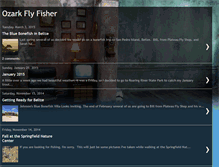 Tablet Screenshot of ozarkflyfisher.blogspot.com