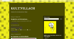 Desktop Screenshot of kultvillach.blogspot.com
