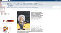 Desktop Screenshot of fisica5039.blogspot.com