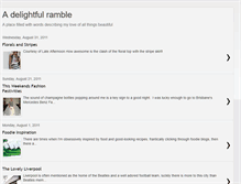 Tablet Screenshot of adelightfulramble.blogspot.com
