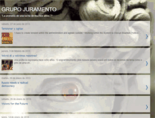 Tablet Screenshot of grupojuramento.blogspot.com